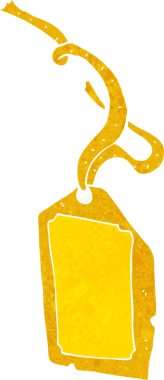 bir insan tarafından çizilmiş bavul etiketi