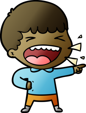 Bir insan tarafından çizilmiş gülen adam.