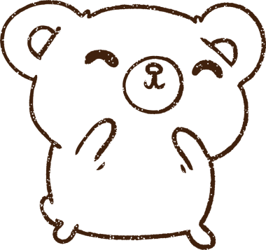 Bir insan tarafından çizilen Ayı Kömürü Çizimi