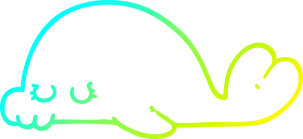 Bir insan tarafından çizilmiş bir karikatür mührü.