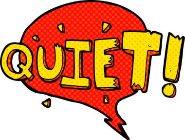 Çizgi roman bir insan tarafından çizilmiş sessizlik için bağırır.