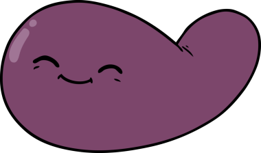 bir insan tarafından çizilmiş safra kesesi.