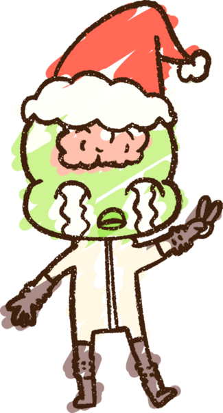 Bir insan tarafından çizilen neşeli uzaylı tebeşiri.