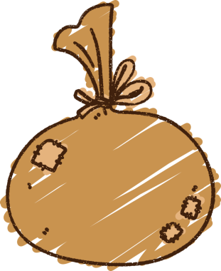 Bir insan tarafından çizilmiş Eski Çuval Tebeşiri