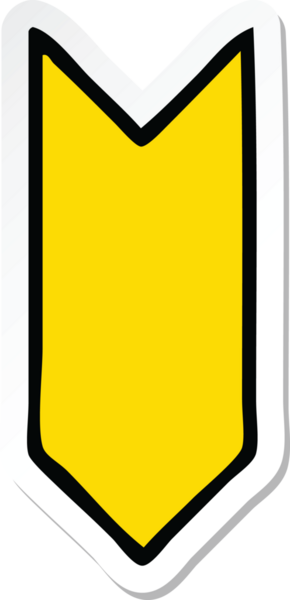 Bir insan tarafından çizilmiş karton madalya etiketi.