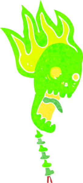 Bir insan tarafından çizilmiş ürkütücü bir kafatası.