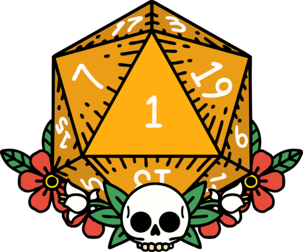 Retro Dövme Tarzı Doğal Zarlar Bir insan tarafından çizilmiş çiçek elementleri ile yuvarlanır