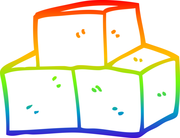 gökkuşağı gradyan çizgi çizimi bir insan tarafından çizilmiş karikatür esinti blokları