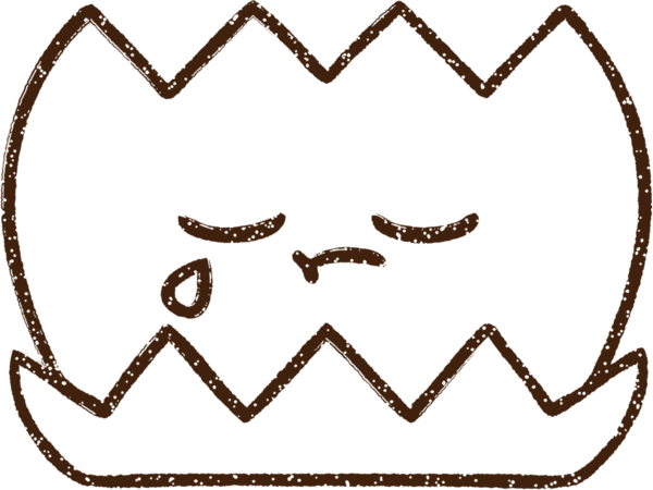 Bir insan tarafından çizilmiş su zambağı kömürü.