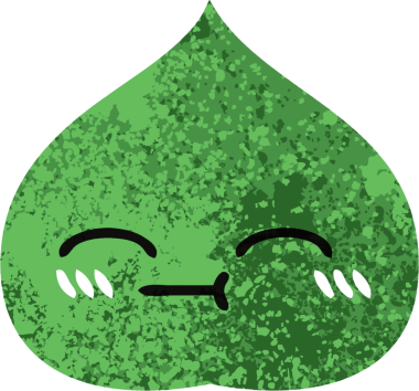 Bir insan tarafından çizilmiş dışavurumsal yaprağın retro çizim tarzı karikatürü