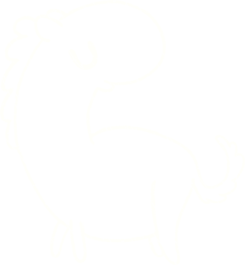 Bir insan tarafından çizilen At Tebeşiri