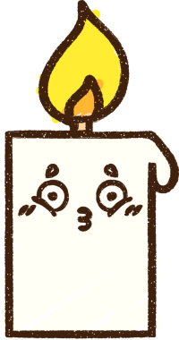 Bir insan tarafından çizilen Mum Tebeşiri