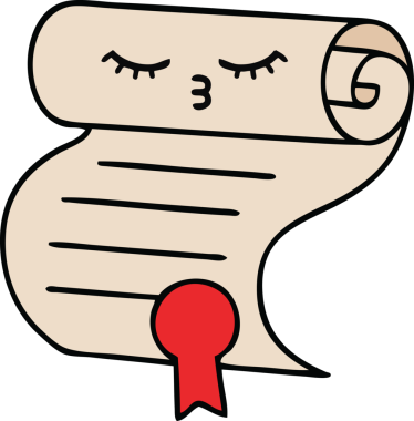 Bir insan tarafından çizilmiş güzel bir kontrat.