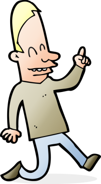 Bir insan tarafından çizilmiş mutlu adam çizgi filmi.