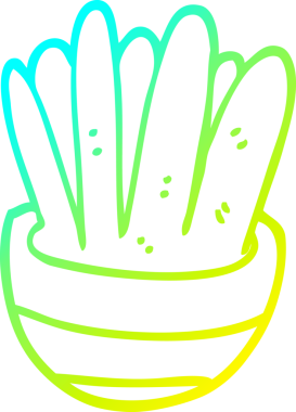 Bir insan tarafından çizilmiş bir karikatür çizimi.