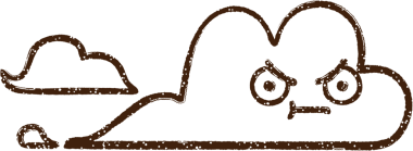 Bir insan tarafından çizilmiş bulut kömürü çizimi