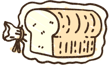 Bir insan tarafından çizilmiş Paketli Ekmek Tebeşiri