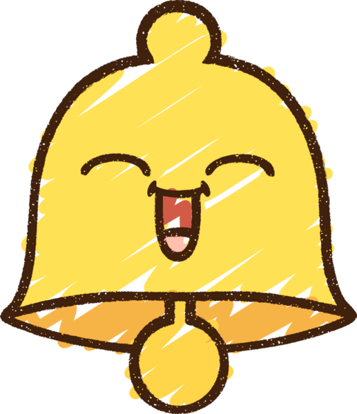 Bir insan tarafından çizilmiş çan tebeşiri