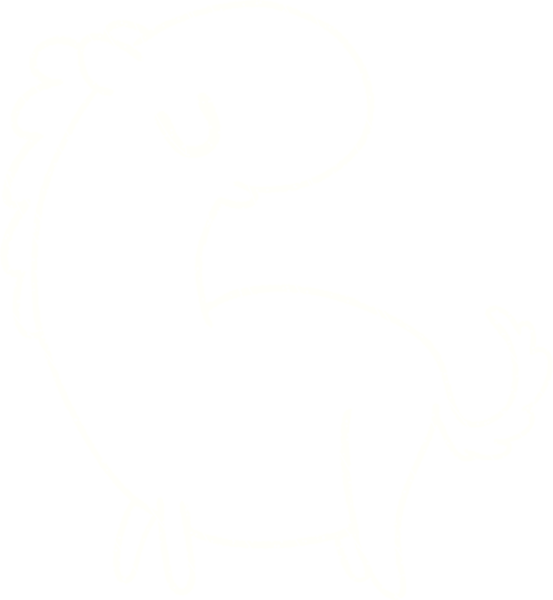 Bir insan tarafından çizilen At Tebeşiri