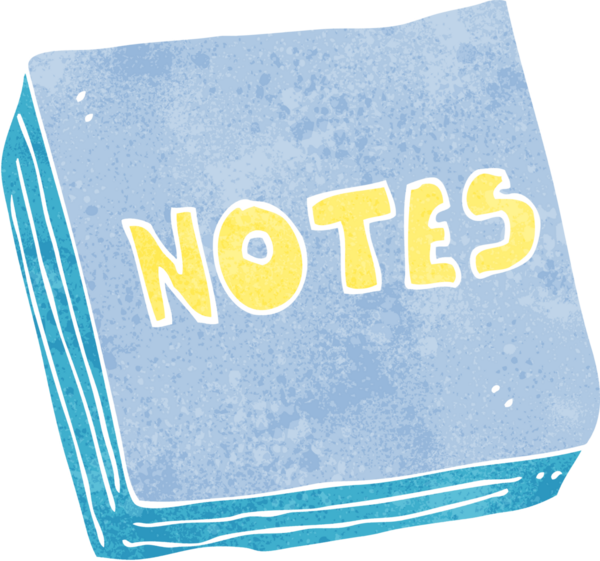 Bir insan tarafından çizilmiş not defteri.