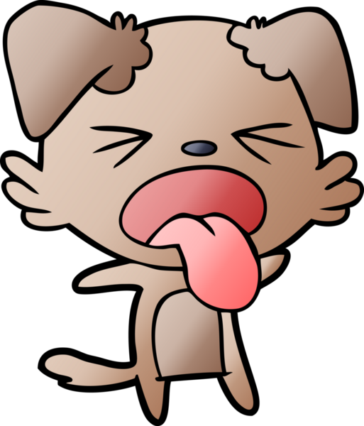 Bir insan tarafından çizilmiş iğrenç bir çizgi film.