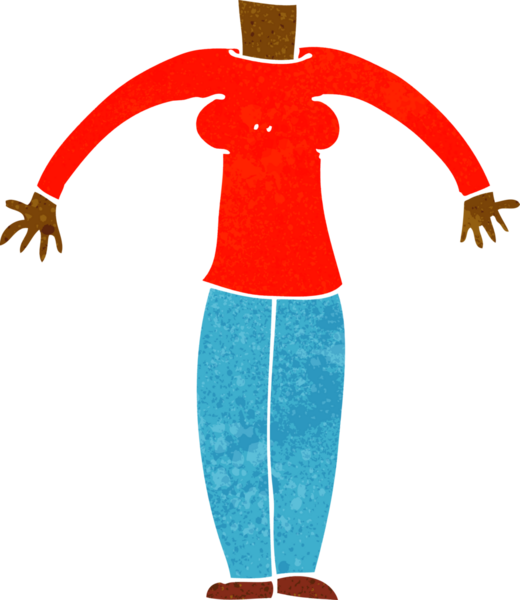 karikatür gövdesi (bir insan tarafından çizilen ve eşleşen karikatürler)