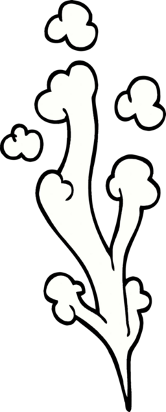 Bir insan tarafından çizilmiş karikatür rüzgarı.