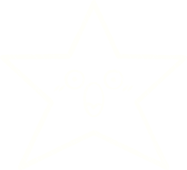 Bir insan tarafından çizilen Yıldız Tebeşiri