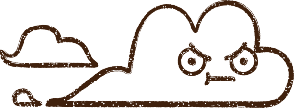 Bir insan tarafından çizilmiş bulut kömürü çizimi