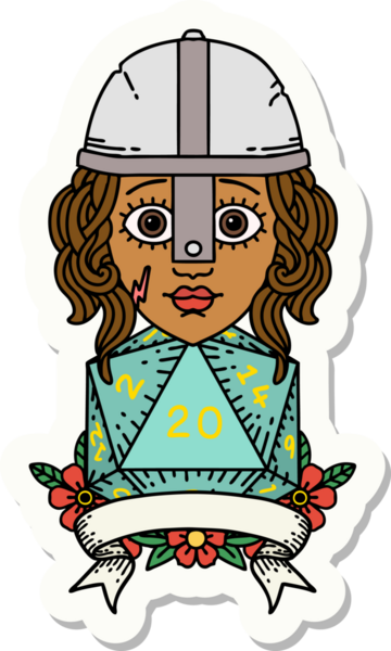 Bir insan tarafından çizilmiş 20 rulo doğal insan dövüşçüsünün çıkartması.