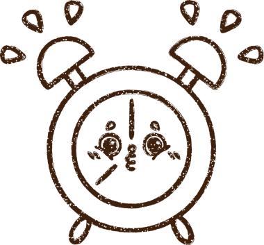 Bir insan tarafından çizilen Çalan Alarm Kömürü Çizimi