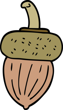 Bir insan tarafından çizilmiş karikatür palamudu.