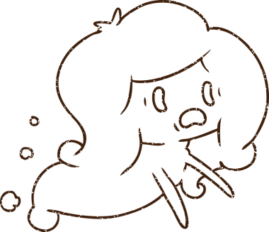 Bir insan tarafından çizilmiş ürkünç hayalet kömürü.