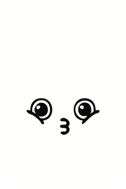 Bir insan tarafından çizilmiş bir buzdolabının düz renkli retro karikatürü