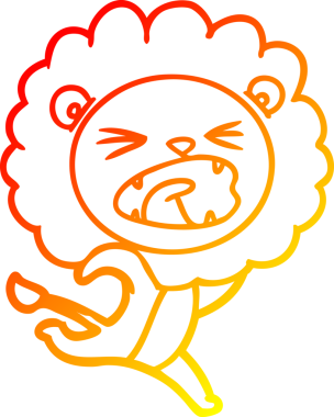 Bir insan tarafından çizilmiş, çizgi film karakteri.