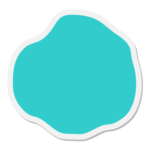 bir insan tarafından çizilmiş anlamlı şekilli damlacık etiketi