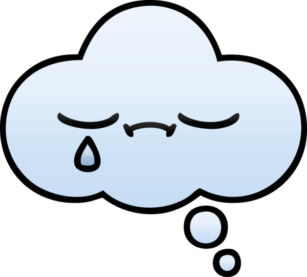 Bir insan tarafından çizilen düşünce baloncuğunun gölgeli çizimi