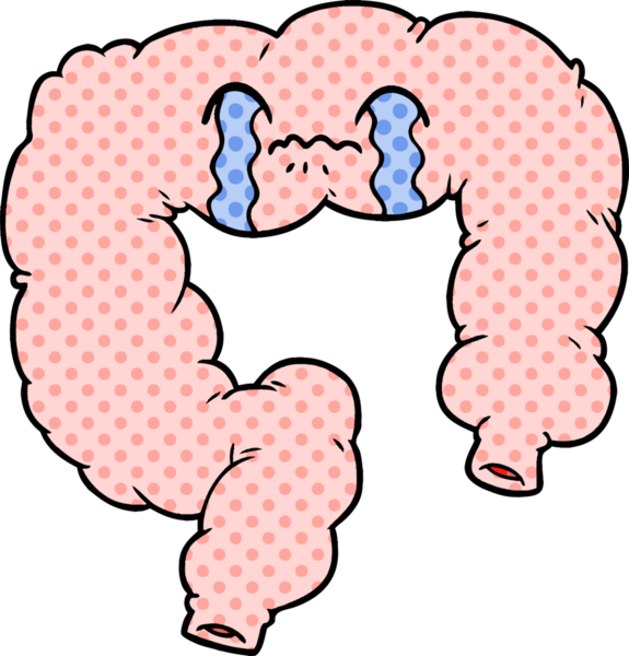 bir insan tarafından çizilmiş karikatür kolonu