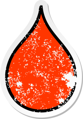 Bir insan tarafından çizilmiş garip bir elin sıkıntılı çıkartması.