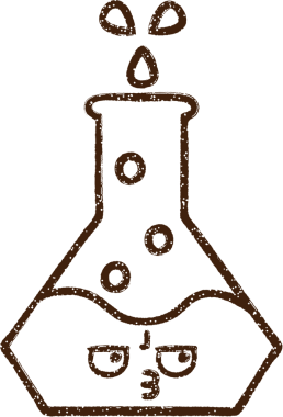 Bir insan tarafından çizilen Kimyasal Kömür Çizimi