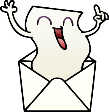 bir insan tarafından çizilmiş gölgelenmiş garip karikatür mutlu harf