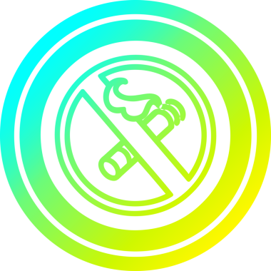 Bir insan tarafından çizilmiş, dumanı tüten dairesel simge yok