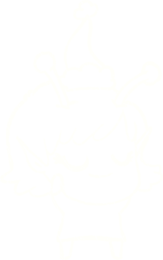 Bir insan tarafından çizilen neşeli uzaylı tebeşiri.