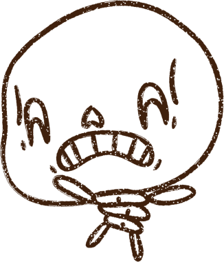 Bir insan tarafından çizilmiş iskelet kömürü.