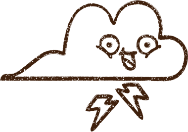 Bir insan tarafından çizilmiş bulut kömürü çizimi