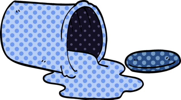 Çizgi film karalaması bir insan tarafından çizilmiş.