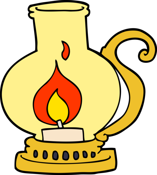 Bir insan tarafından çizilmiş karalama feneri.