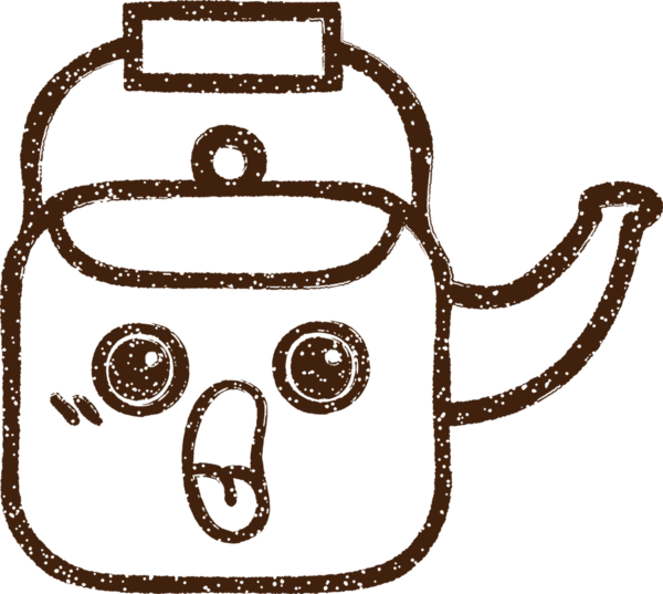 Bir insan tarafından çizilen Çaydanlık Kömürü