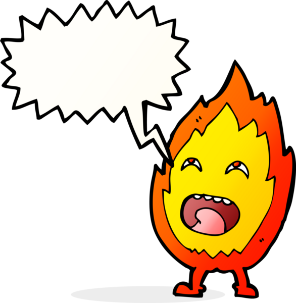 bir insan tarafından çizilmiş konuşma balonlu çizgi film karakteri