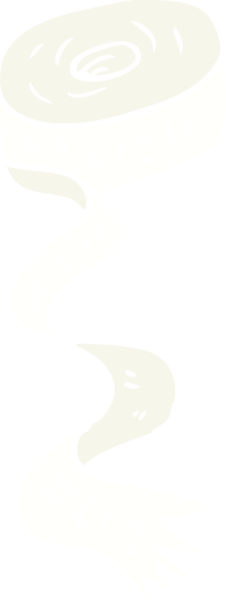 Bir insan tarafından çizilen sargı bezlerinin düz renk çizimi